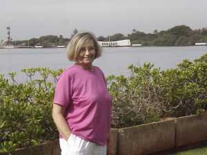 Judy Under Memorial