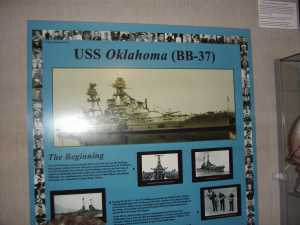 USS Oklahoma Poster