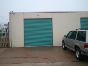 The front door