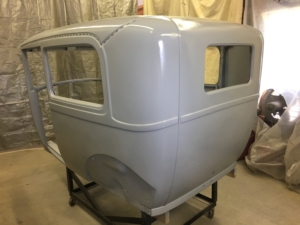 Black backs painted