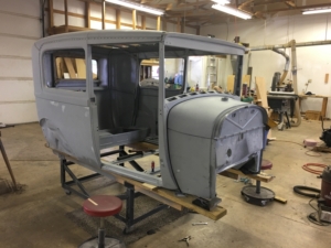 Cowl installed