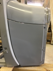 Right cowl Primed