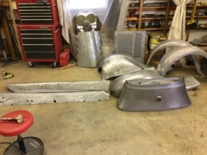 Sanded parts