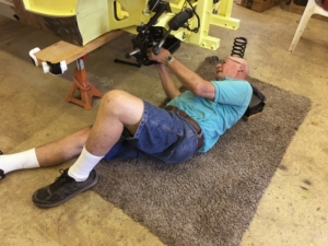 Installing the spring