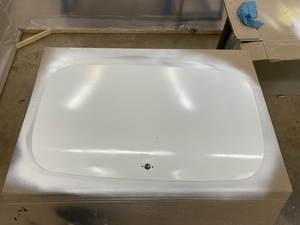 Boot lid primed