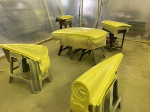 All painted