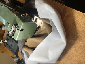 Sewing in a hole